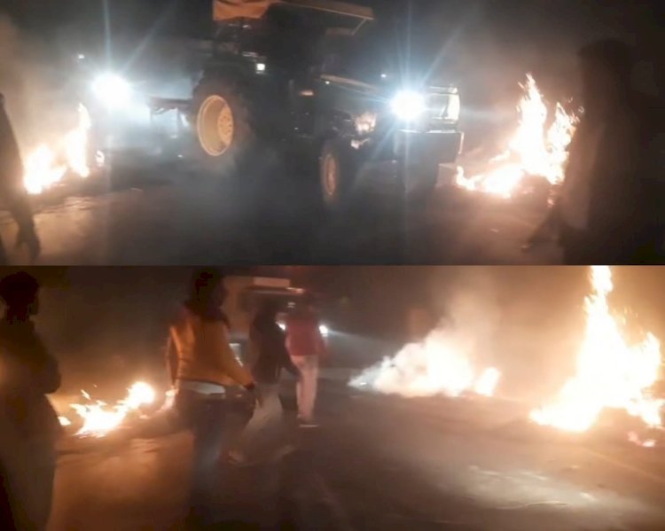 रामपुर के पास दबंगो की दबंगई का वीडियो आया सामने, पुलिस को दी गई सूचना घंटों ट्रैफिक जाम