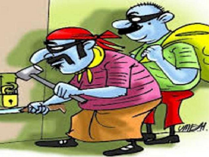 Raibareli-  लाखों की चोरी कर चोरो ने कोतवाल को दी खुली सलामी