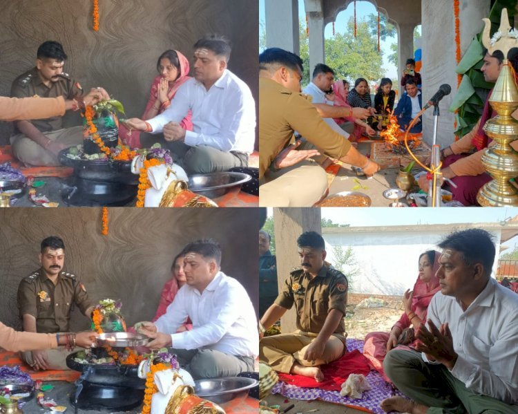 Raebareli:चुरुवा चौकी पर की गई भोलेनाथ की प्राण प्रतिष्ठा