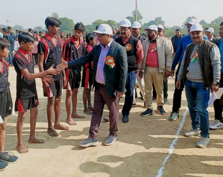ब्लॉक स्तरीय खेलकूद प्रतियोगिता आयोजित