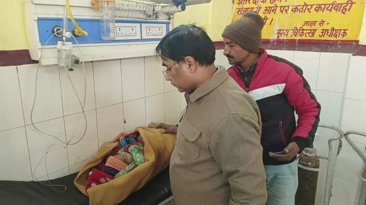 Raibareli-खेलते समय मासूम छत से गिरा, जिला अस्पताल रेफर