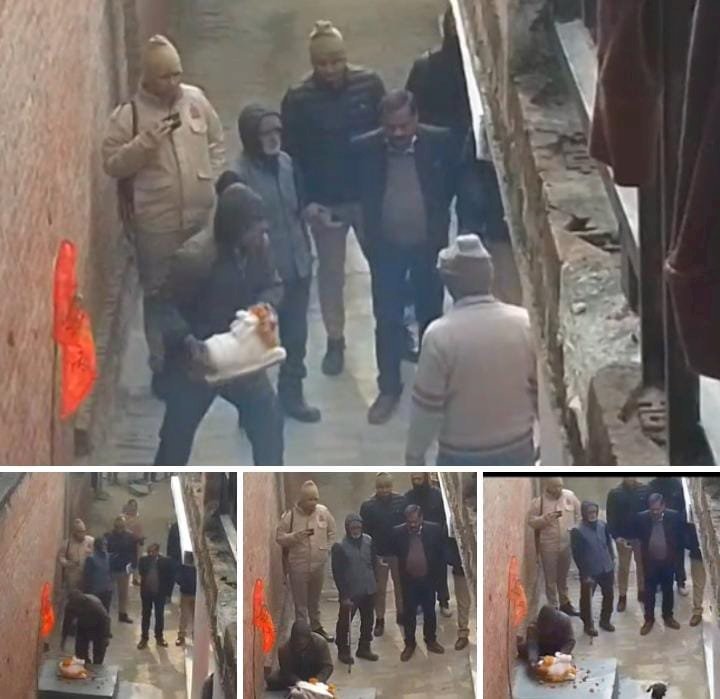 रायबरेली-राम मंदिर स्थापना के दूसरे दिन की पुलिस उखाड़ फेंका कई सैकड़ों वर्ष पुराना शिवालय 