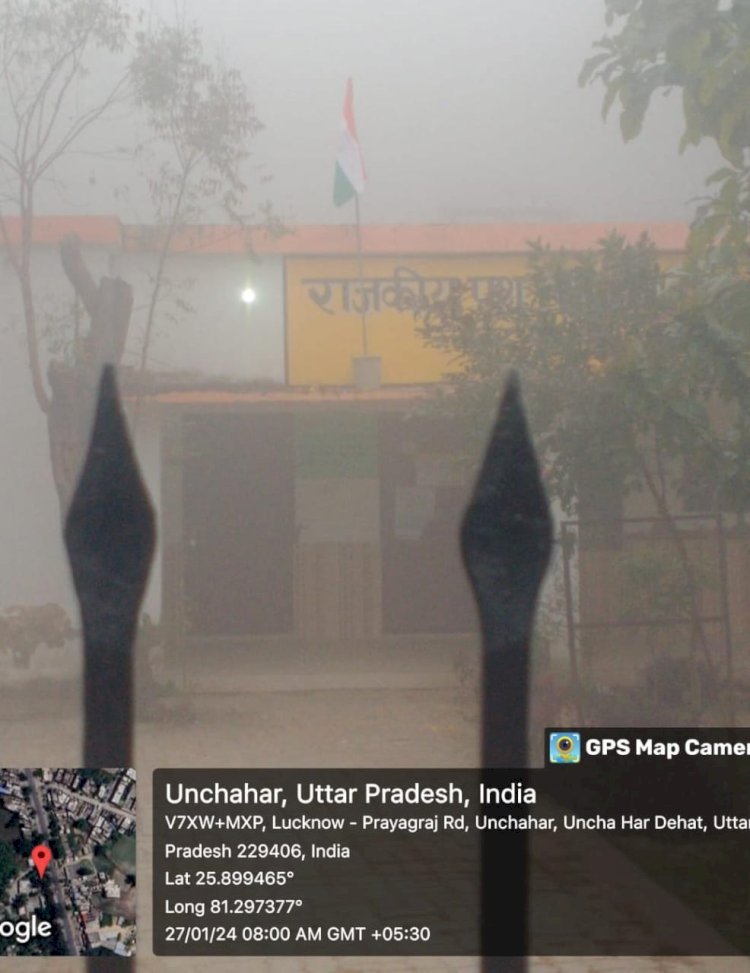 रायबरेली- पशु चिकित्सालय में हुआ राष्ट्रीय ध्वज का अपमान,,,,?