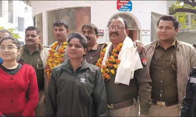 रायबरेली-उपनिरीक्षकों के तबादले के बाद कोतवाली में विदाई समारोह का आयोजन 