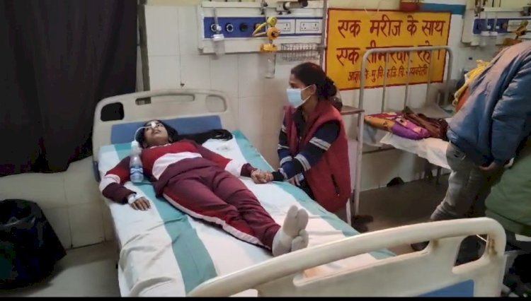 बड़ी खबर-युवती ने खाया जहरीला पदार्थ,हालत नाजुक