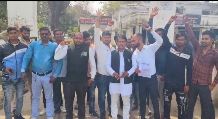 Rainareli-गदागंज थाना अध्यक्ष पर अभद्रता व हाथापाई का लगाया आरोप