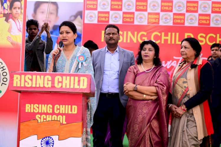 Raibareli-नई शिक्षा नीति के लिए जागरूक कर मनाया गया राइजिंग चाइल्ड स्कूल का वार्षिकोत्सव*