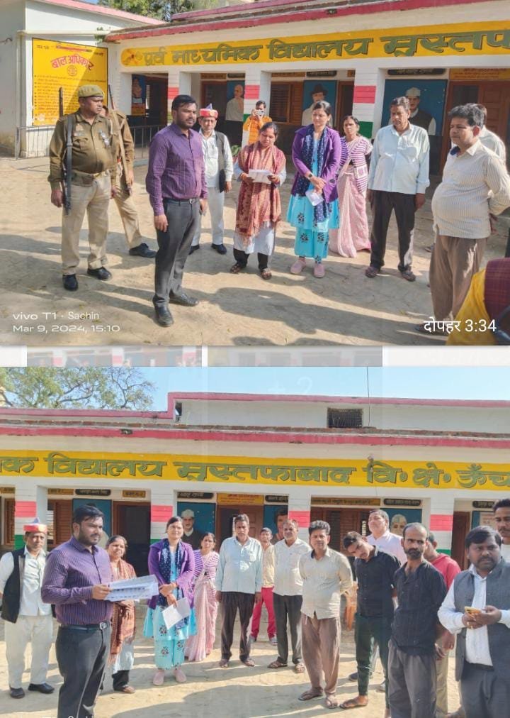 रायबरेली-मतदाता सूची वाचक केंद्र पहुंचे एसडीएम , नदारत मिली महिला बीएलओ,,,,