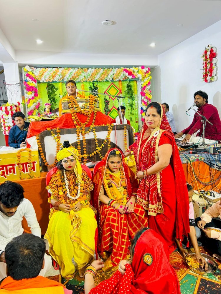 रायबरेली-भागवत कथा में संपन्न हुआ शिव पार्वती का विवाह,,,