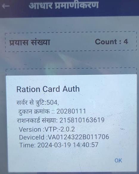 Raibareli-ऑनलाइन राशन वितरण में नेटवर्क बना बाधक , होली पर गरीबों को निवालें का संकट,,,,,