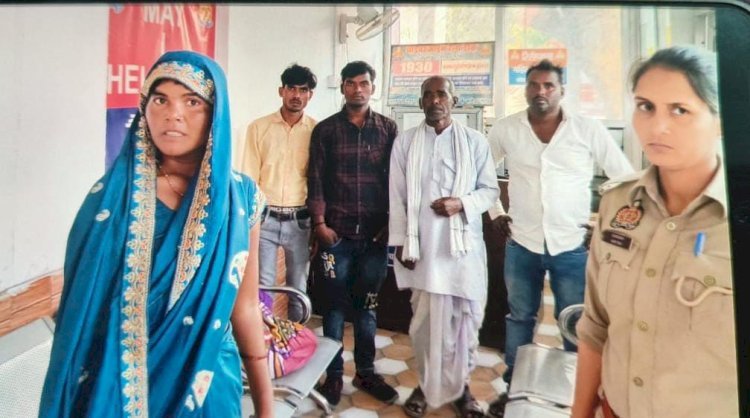 रायबरेली-ऊंचाहार पुलिस महिला का सहारा बनी जाने कैसे,,,,