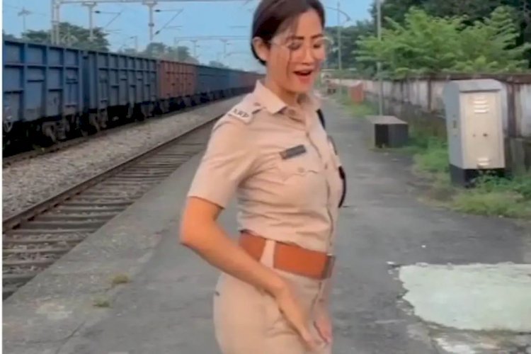 पुलिस वाली का मैडम का डांस करते विडिओ हुआ वायरल