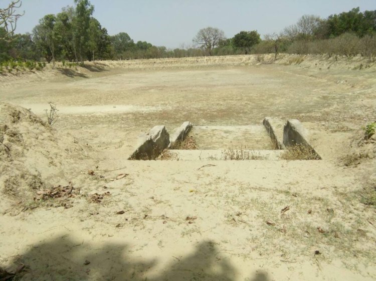 रायबरेली-पोखरणों में उड़ रही धूल , कुएं इतिहास में दफन