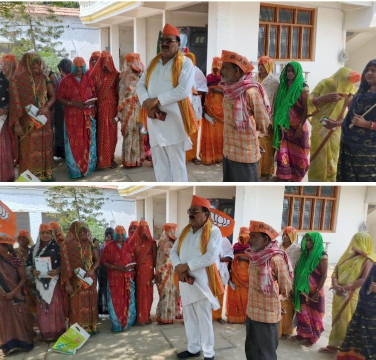 रायबरेली-प्रचार के अंतिम दिन राजा जितेंद्र सिंह ने गांव गांव किया जनसंपर्क , भाजपा के पक्ष में बनाया माहौल 