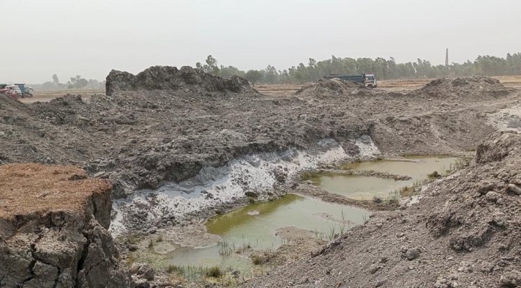 रायबरेली-आईटीडी सीमेंटेशन की साख पर कालिख पोत रहे खनन ठेकेदार,,,, 