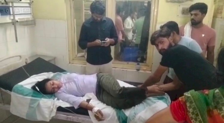 Raibareli-दरोगा अनिल तोमर की प्रताड़ना से परेशान युवती ने खाया जहरीला पदार्थ