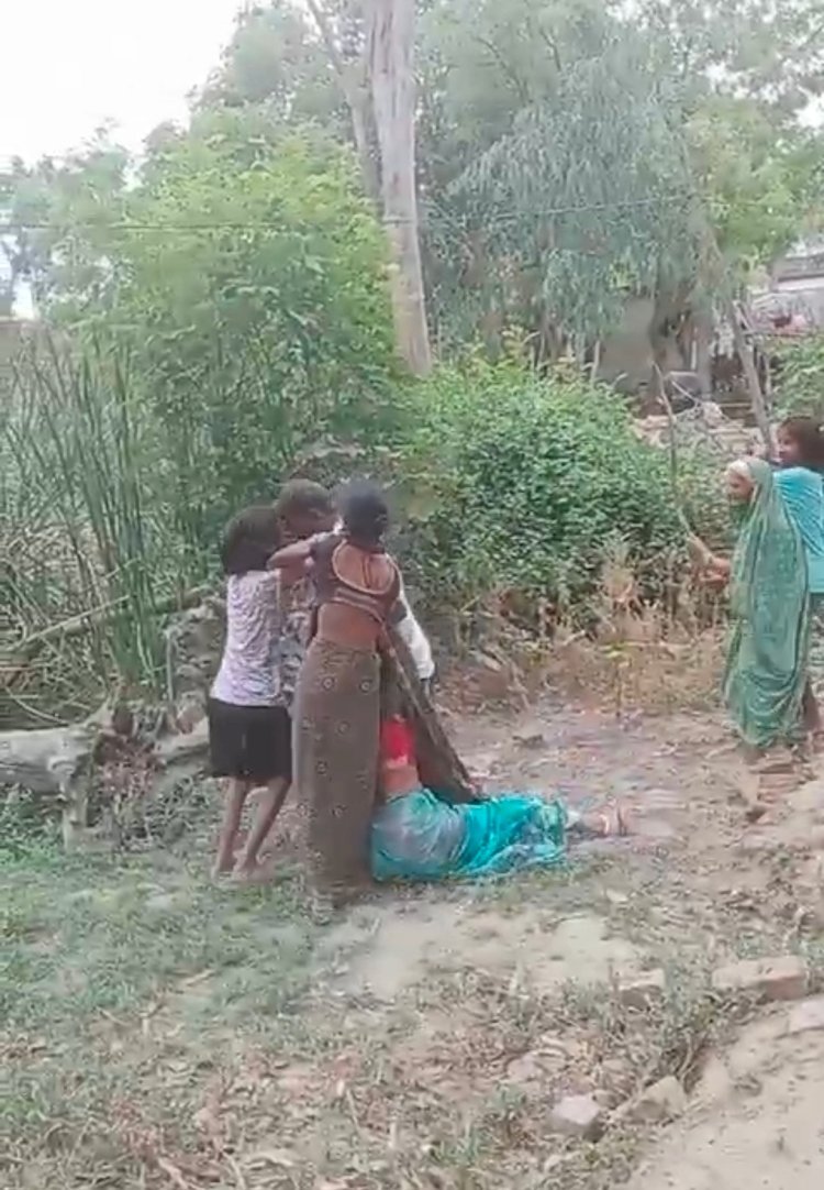 Raibareli-अपराधो पर अंकुश नही लगा पा रहे है थानेदार,दबंग दंपति का वीडियो हुआ वायरल