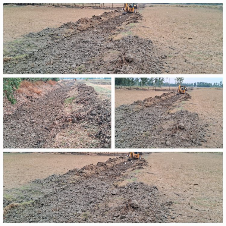 Raibareli-तो खेत तक पानी पहुंचने में रोड़ा बनेंगे विभागीय अधिकारी