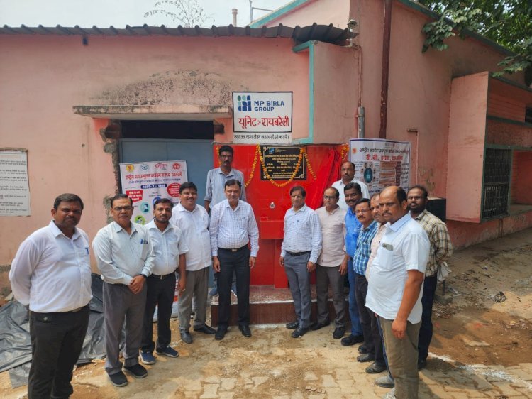 Raibareli-बिरला ने किया जिला क्षयरोग केंद्र पर  आम जनमानस व टीबी मरीजों को   पीने के पानी की व्यवस्था