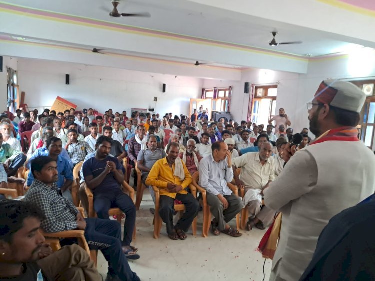 रायबरेली-वंचितों के हित के लिए मेरा जीवन समर्पित है - डा मनोज पांडेय 