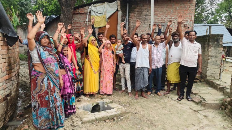 रायबरेली-प्रधान उखाड़ ले गया गांव का खड़ंजा , आवागमन बाधित , ग्रामीण परेशान