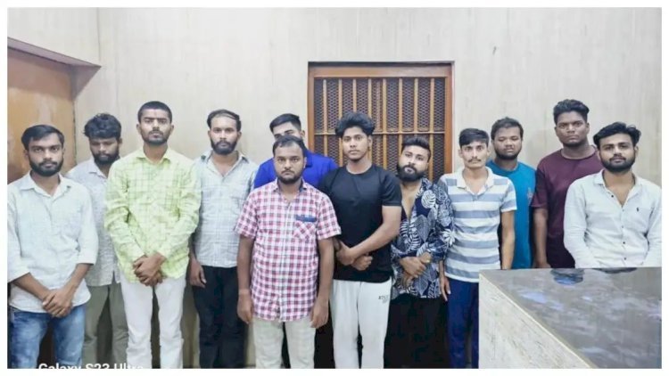 गोमती नगर के ताज होटल के पास युवती से छेड़छाड़ करने वाले कुल 16 आरोपी गिरफ्तार