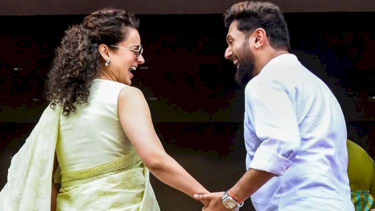 'चिराग जी के साथ आपकी फोटोज इतनी वायरल क्यों हो रही हैं?', कंगना रनौत ने पहली बार दिया जवाब