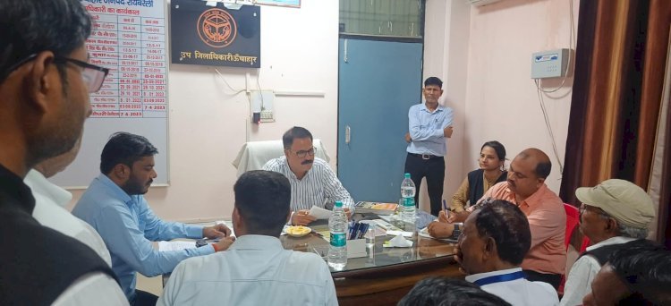 रायबरेली-तहसील न्यायालय के वाद निस्तारण की गति धीमी , अतिरिक्त आयुक्त ने चेताया
