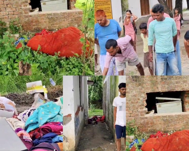 Raibareli-अज्ञात चोरों ने दीवाल में सेंध काट कर लाखों का सामान किया चोरी क्षेत्र में मचा हड़कंप