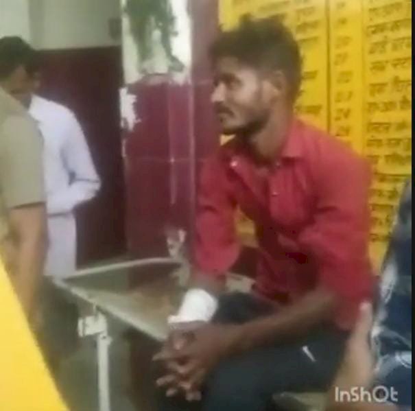 रायबरेली- युवक ने काटी हाथ की नस , हालत गंभीर
