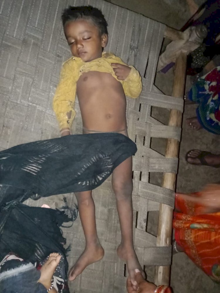 Raibareli-चार पहिया वाहन ने 3 वर्षी मासूम को रौंदा थाने मे दी तहरीर