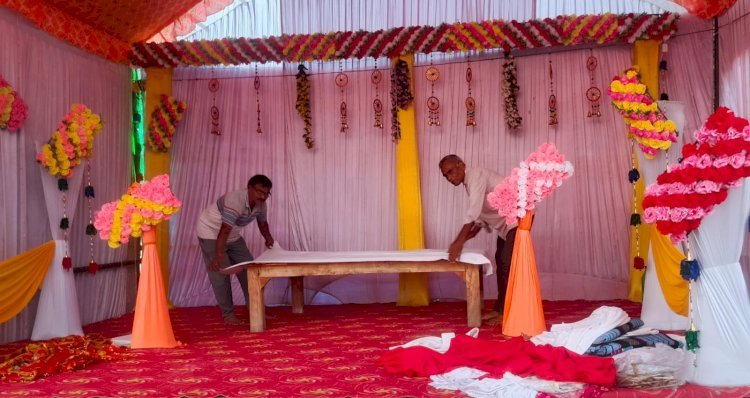रायबरेली-सज गए दुर्गा पूजा पंडाल , कल से गूंजेगा मां का जयकारा