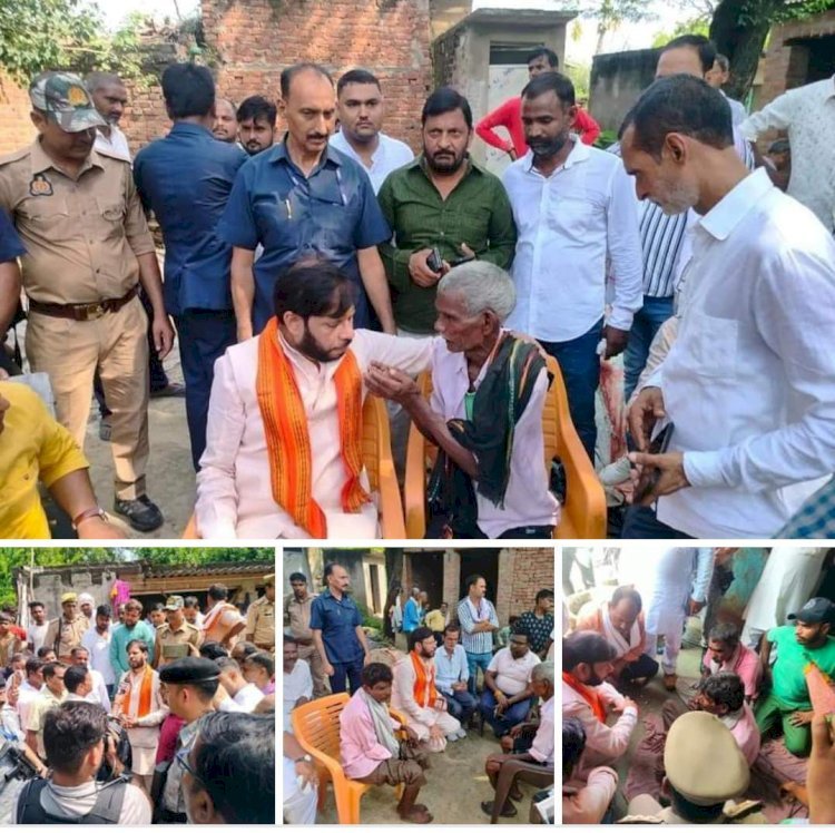 रायबरेली-पूरी ताकत से अमेठी कांड के पीड़ित परिवार के साथ हूं - डा मनोज पांडेय