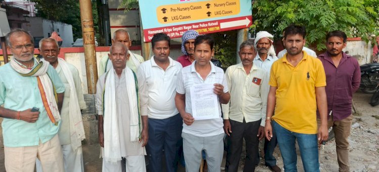 रायबरेली-महिला ने दुर्गा पूजा पंडाल में किया उपद्रव , ग्रामीणों ने कोतवाली में की शिकायत 