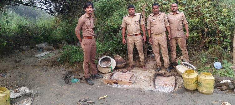 Raibareli-आबकारी विभाग ने दस पर सुसंगत धाराओं में की कार्यवाही