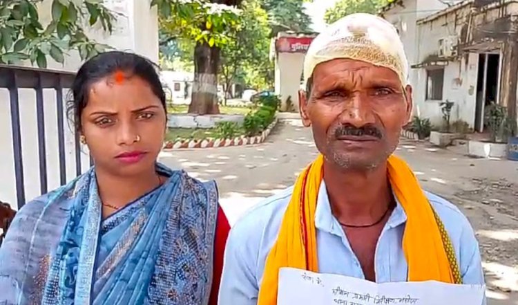 Raibareli- पीड़ित परिवार को थाने में नहीं मिला न्याय,SP की चौखट पर लगाई न्याय की गुहार