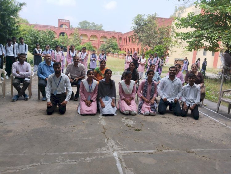 रायबरेली-नुक्कड़ नाटक द्वारा दिया संदेश,,,,,