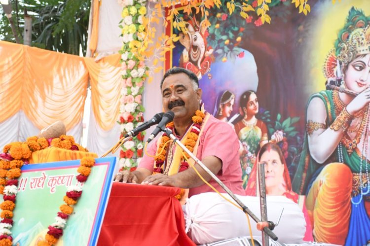 रायबरेली-भागवत कथा के अंतिम दिन सुनाई भगवान के विभिन्न विवाहों की कथा