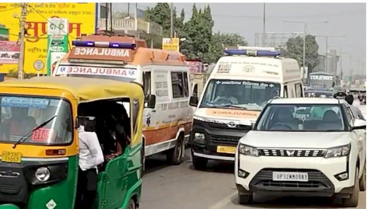 रायबरेली -ट्रैफिक इंचार्ज साहब! शहर की ध्वस्त हुई यातायात व्यवस्था जाम के दर्द से कराह रहे शहरवासी,दावे फेल