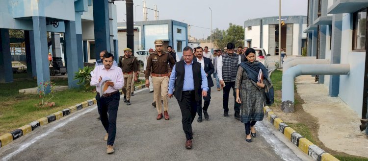 रायबरेली-मुख्य सचिव उत्तर प्रदेश शासन ने सिवरेज ट्रीटमेंट प्लांट का किया निरीक्षण