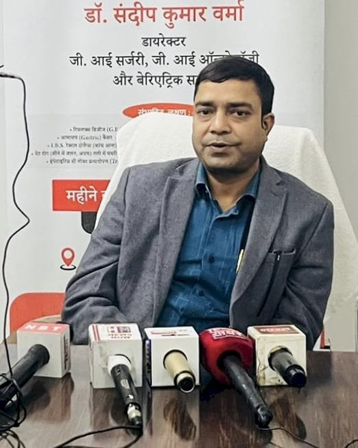 रायबरेली-मेदांता हॉस्पिटल लखनऊ के द्वारा आयोजित की गई प्रेस वार्ता
