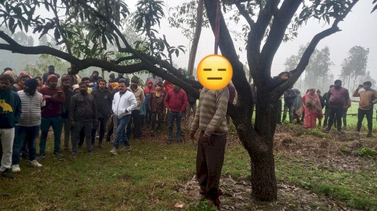 रायबरेली-संदिग्ध परिस्थितियों में श्रमिक ठेकेदार का शव बाग में पेड़ पर लटका मिला,,,,,,