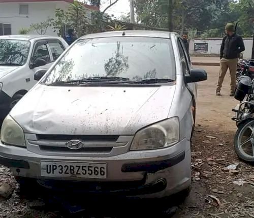 रायबरेली-दो दिन पूर्व हुए हिट इन रन का मामला जांच में जगतपुर का निवासी है कार मालिक तलाश शुरू