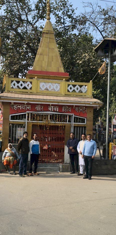 रायबरेली-एक प्राचीन मंदिर के जीर्णोद्धार से मिलता है 100 नए मंदिर बनाने के बराबर पुण्य लाभ - शैलेन्द्र अग्निहोत्री