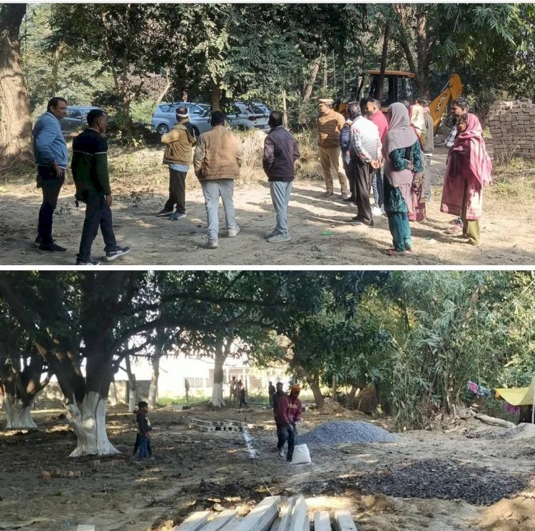 रायबरेली-निकाय की भूमि पर कब्जे की संभावना पर ईओ सख्त ,पैमाईश का दिया निर्देश