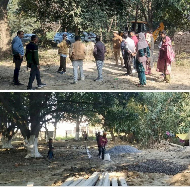 रायबरेली-नगर पंचायत की बेस कीमती भूमि पर गिद्ध दृष्टि , सरकारी जमीन को सुरक्षित करने के लिए लामबंद हुए लोग,,,,,