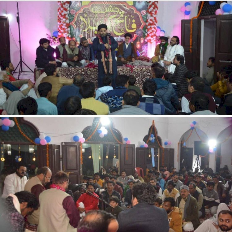 रायबरेली-ऊंचाहार में मनाया गया हजरत इमाम हुसैन का जन्मदिन,,,,
