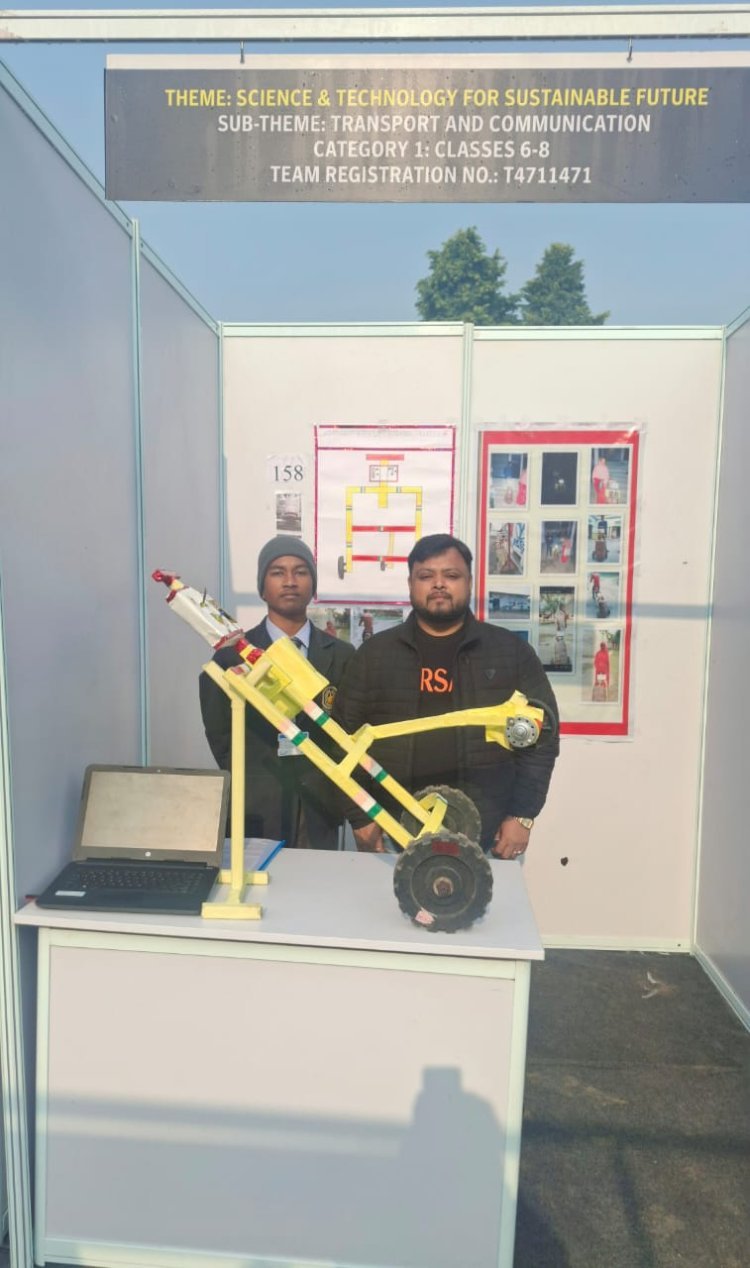 रायबरेली-सीबीएसई राष्ट्रीय विज्ञान प्रदर्शनी 2024-25 में चिन्मय विद्यालय की शानदार उपलब्धि,,,