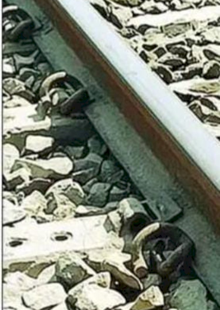 रायबरेली- ऊंचाहार में रेलवे ट्रैक की चाबियों को निकालने का एक वीडियो सोशल मीडिया पर हुआ वायरल