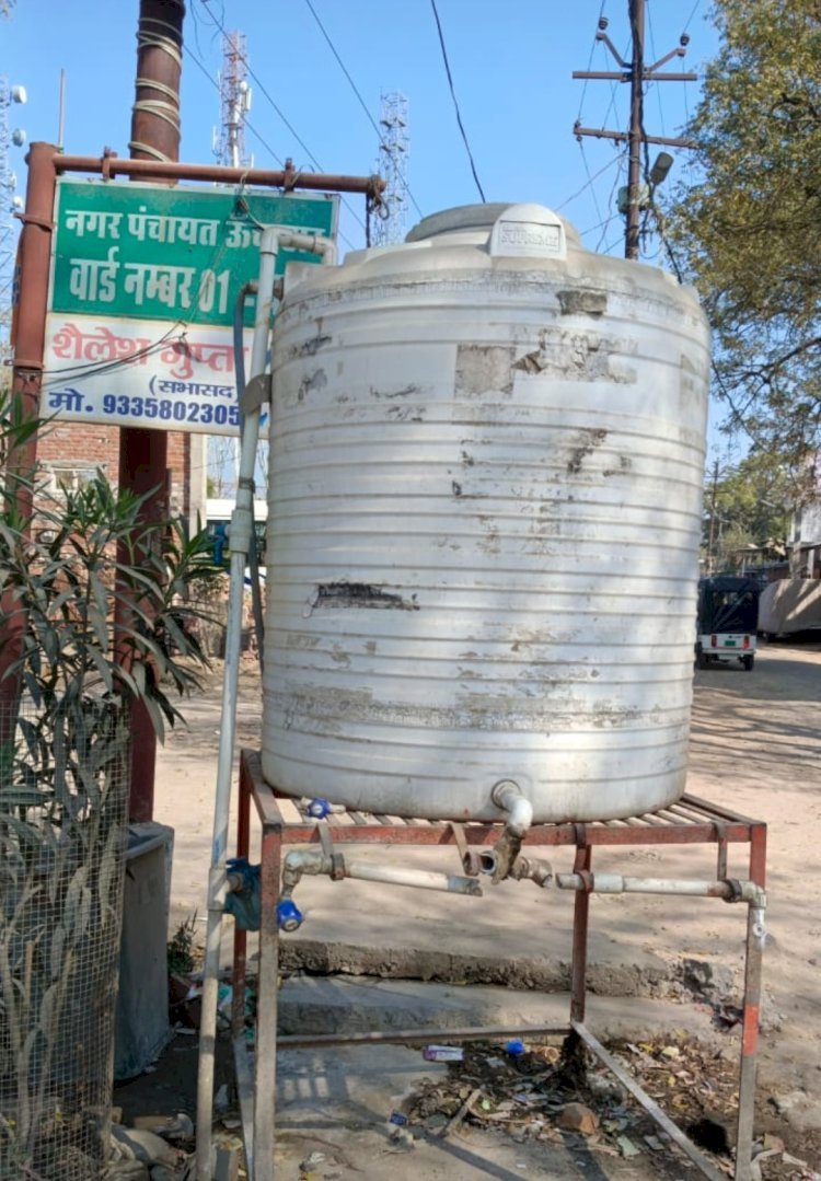रायबरेली-बस स्टेशन से रेलवे स्टेशन तक बूंद बूंद पानी को तरसते मुसाफिर